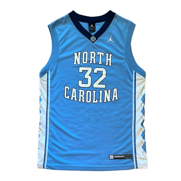 vintage university of north carolina unc nike air jordan elite basketball jersey - Picture 1 of 8